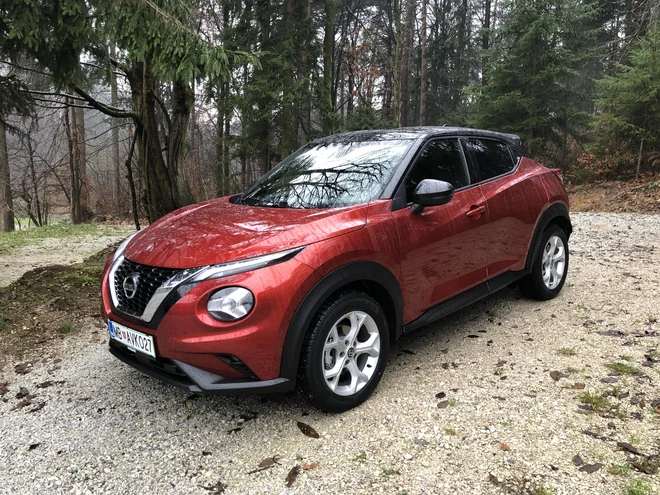 Nissan juke je šele po desetih letih dočakal večjo prenovo. FOTO: Aljaž Vrabec