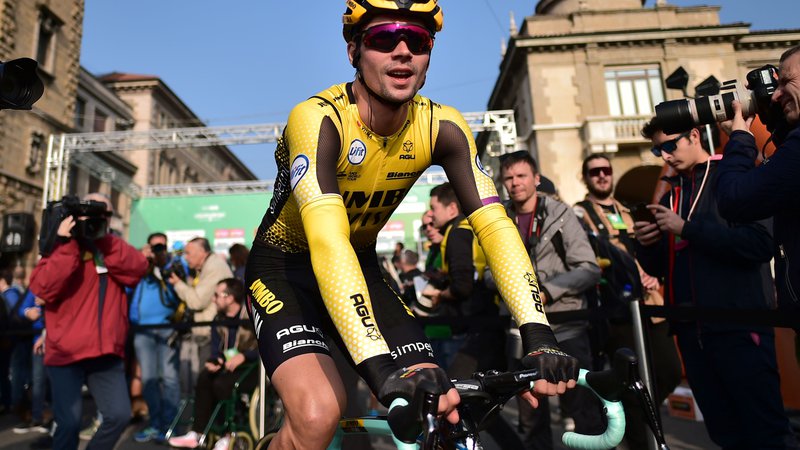 Fotografija: Primož Roglič je potrdil, da bo prihodnje leto nastopil na Tour de France. FOTO: AFP