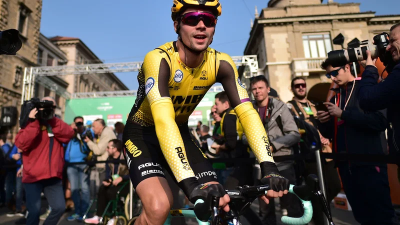 Fotografija: Primož Roglič je potrdil, da bo prihodnje leto nastopil na Tour de France. FOTO: AFP