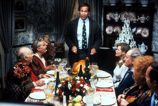 Božične počitnice so tretji del v filmski franšizi<em> Nore počitnice</em>, ki prikazuje hudomušne prigode družine Griswold. FOTO: Promocijsko gradivo
