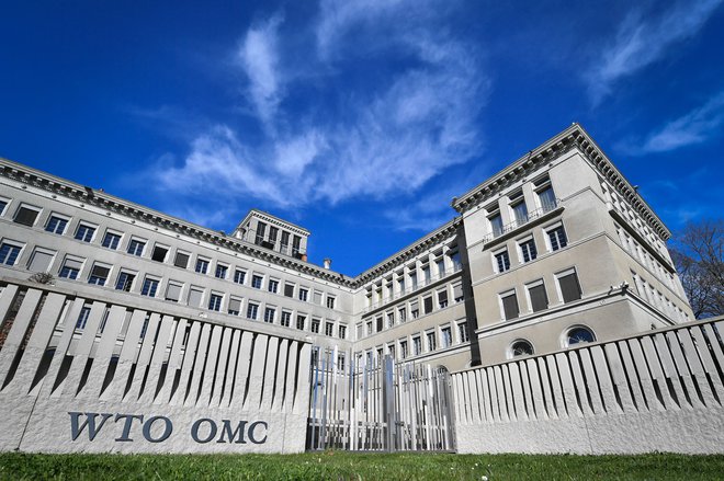 Svetovna trgovinska organizacija WTO v Ženevi. Foto: Fabrice Coffrini/Afp