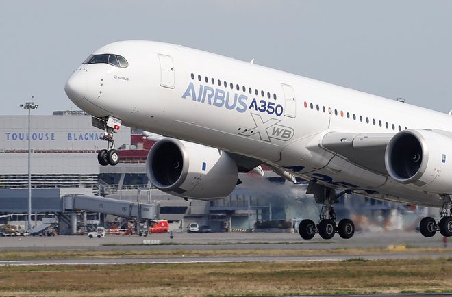 Airbus je v samem središču čezatlantskih trgovinskih sporov. Foto Regis Duvignau Reuters