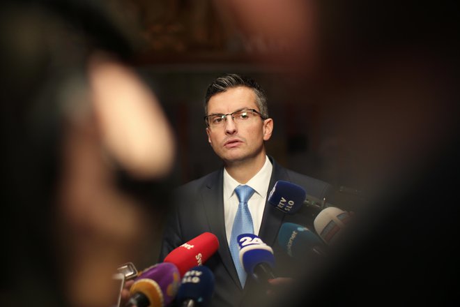Premier Marjan Šarec je sprejel Urlepov odstop. FOTO: Jure Eržen