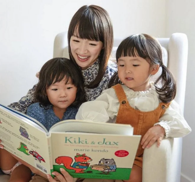 Marie Kondo se bo počasi poslovila od zelo napornega in zahtevnega leta s knjigo za otroke. FOTO Mariekondo/Instagram