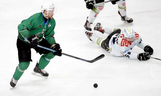 Mark Čepon je bil tokrat junak pomembne Olimpijine zmage v Italiji. FOTO Roman Šipić/Delo
