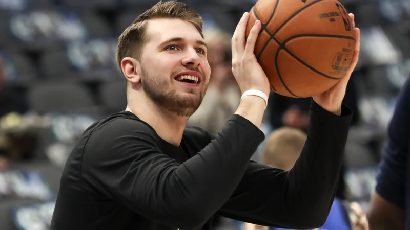 Fotografija: Luka Dončić bi v novem letu lahko privč postal član slovenske olimpijske odprave. FOTO: Usa Today Sports
