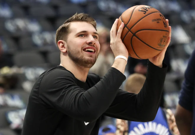 Luka Dončić bi v novem letu lahko privč postal član slovenske olimpijske odprave. FOTO: Usa Today Sports