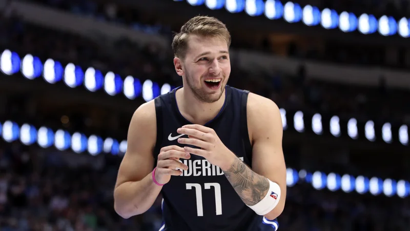 Fotografija: Dončić je na lestvici najboljših športnikov leta 2019 po izboru novinarjev zasedel deveto mesto. FOTO: USA Today Sports