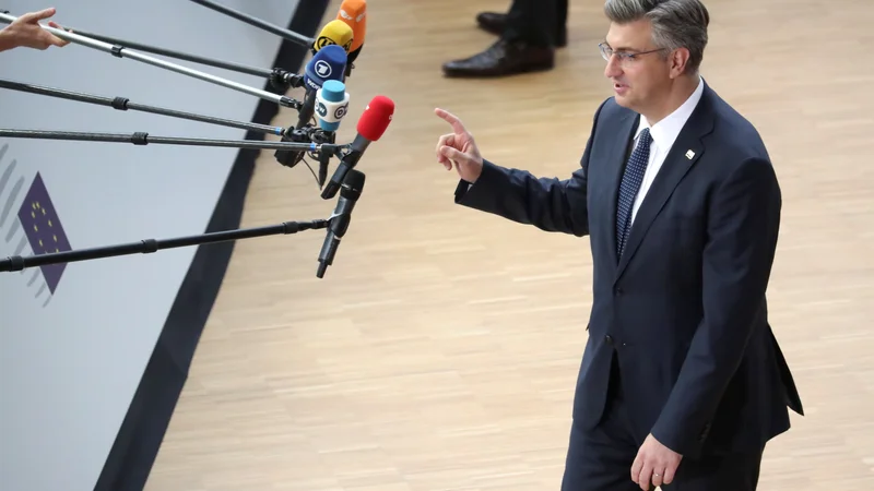 Fotografija: Hrvaška vlada pod vodstvom premiera Andreja Plenkovića bo prevzela predsedovanje svetu EU na začetku novega institucionalnega cikla. Foto: Reuters