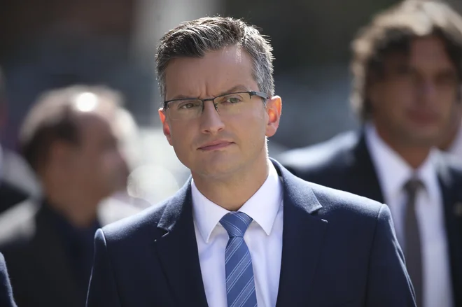 Vsem je zaželel, da bi novo leto dočakali, kot si želijo. FOTO: Jure Eržen/Delo