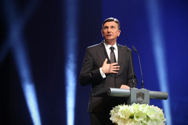 Kakšno bo prihodnje leto, ne ve nihče, je dejal Borut Pahor. FOTO: Jure Eržen/Delo
