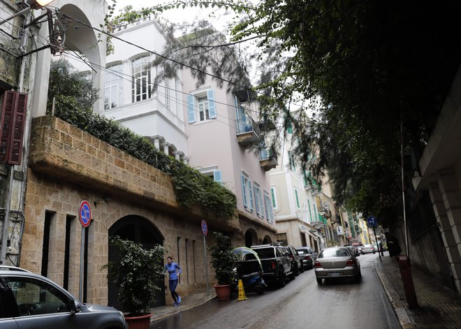 Ghosnov dom v Bejrutu. FOTO: Anwar Amro/Afp