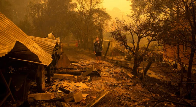 Kriza je usmerila pozornost na podnebne spremembe.&nbsp;FOTO: Sean Davey/Afp
