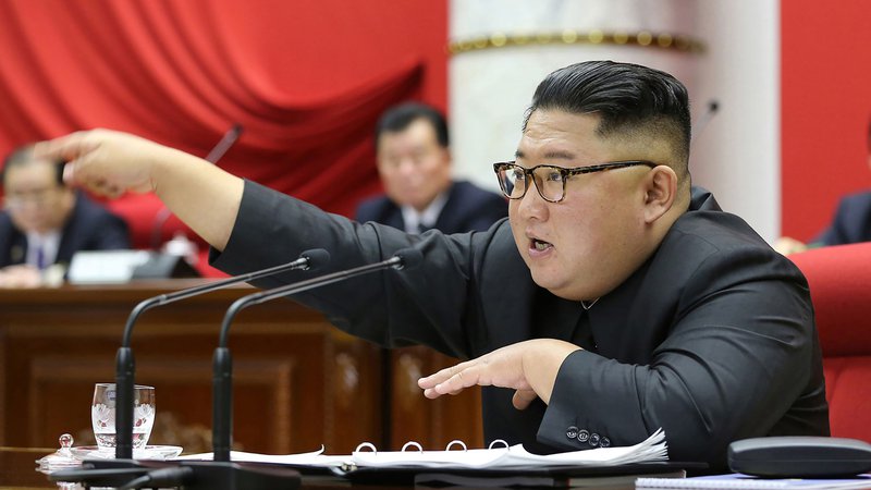 Fotografija: Severnokorejski voditelj Kim Džong Un se je še vedno pripravljen pogovarjati z Washingtonom. FOTO: AFP