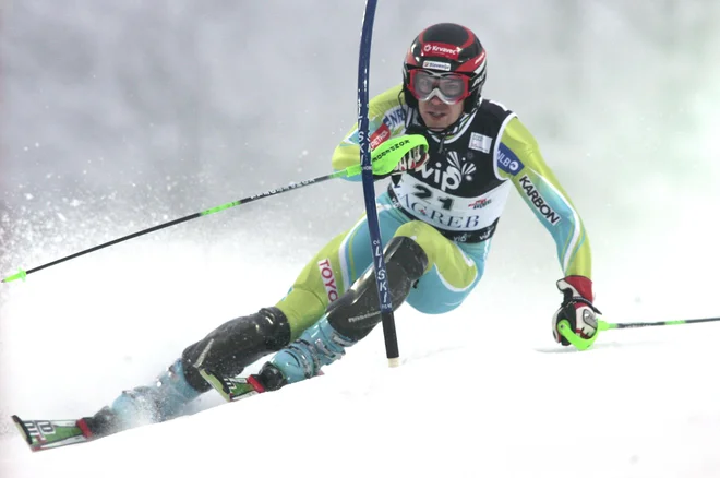 Mitja Valenčič ima na Sljemenu najboljši slovenski rezultat, ko gre za moško vrsto. Nekdanji tekmovalec je bil leta 2010 četrti. FOTO: Voranc Vogel/Delo