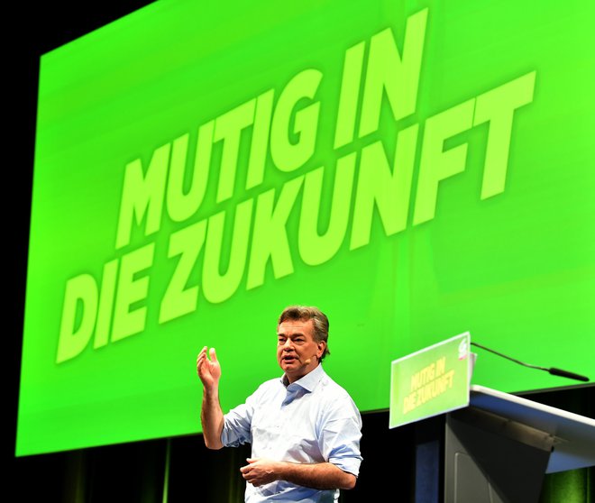Werner Kogler, vodja strane Zeleni. FOTO: Barbara Gindl/Afp