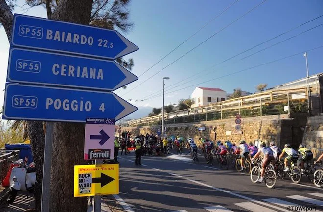 Poggio je najslajši, če imate v nogah že kakih 150 prekolesarjenih kilometrov. Foto: Tdw
