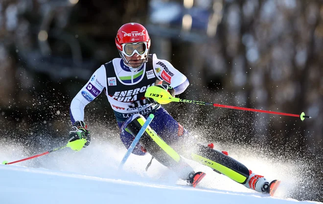 Žanu Kranjcu je po polovico tekme kazalo še bolje, saj je bil deseti, na koncu pa 19. FOTO: AFP