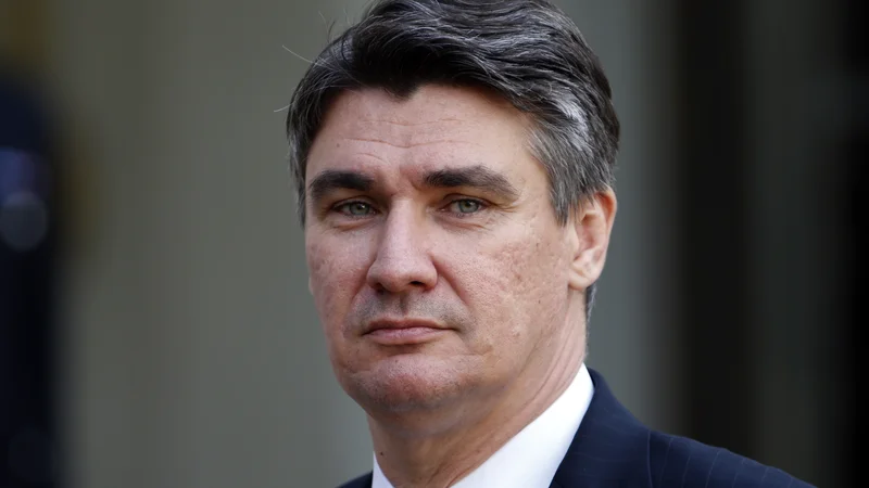 Fotografija: Nekdanji premier je postal novi predsednik Hrvaške. FOTO: Charles Platiau/Reuters