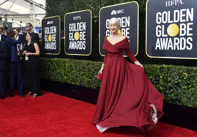 Igralka <strong>Helen Mirren</strong>. FOTO: Frazer Harrison/AFP