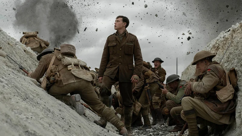 Fotografija: Vojna drama 1917 v režiji Sama Mendesa je bila nagrajena s tremi zlatimi kipci. Foto Universal Pictures