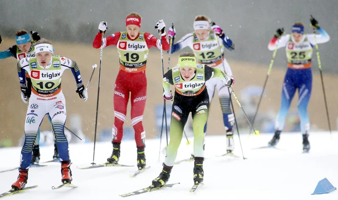 Anamarija Lampič je očitno v izjemni formi, zato optimistično pričakuje nadaljevanje sezone. FOTO: Roman Šipić/Delo