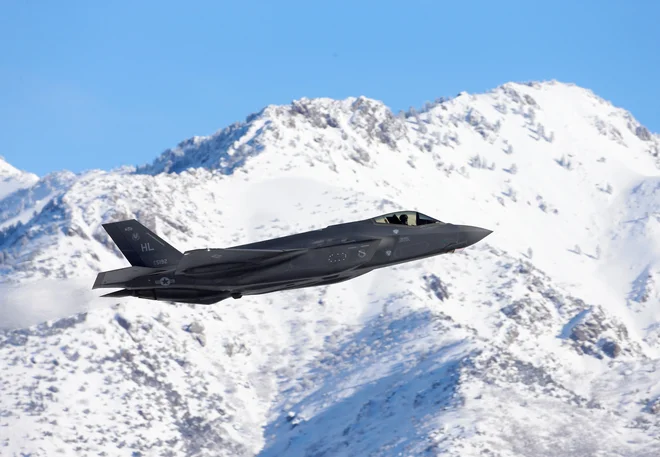 Vojaško letalo F-35A Foto George Frey Reuters