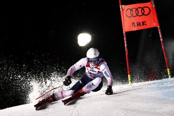 Filip Zubčić dela pomembne korake napredka v veleslalomu, ki je njegova paradna disciplina, dodaja mu še slalom, superveleslalom, kombinacijo in paralelne tekme. FOTO: Reuters