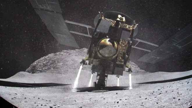 Hajabuso 2 znanstveniki nestrpno pričakujejo. FOTO: Jaxa