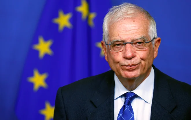 Visoki zunanjepolitični predstavnik Josep Borrell. FOTO: Francois Lenoir/Reuters