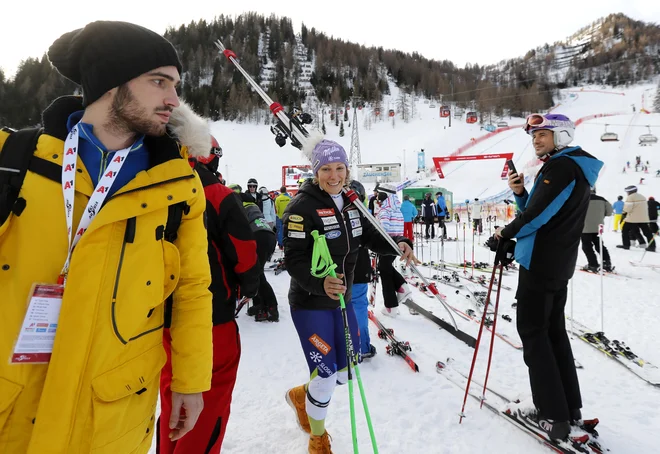 V Zauchenseeju je Štuhčeva najvišje v svetovnem pokalu doslej prismučala na 5. mesto. FOTO: Matej Družnik/Delo