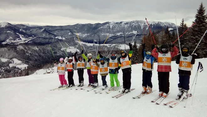 Tretjina šol izbere program s poudarkom na smučanju. FOTO: Arhiv CŠOD Cerkno