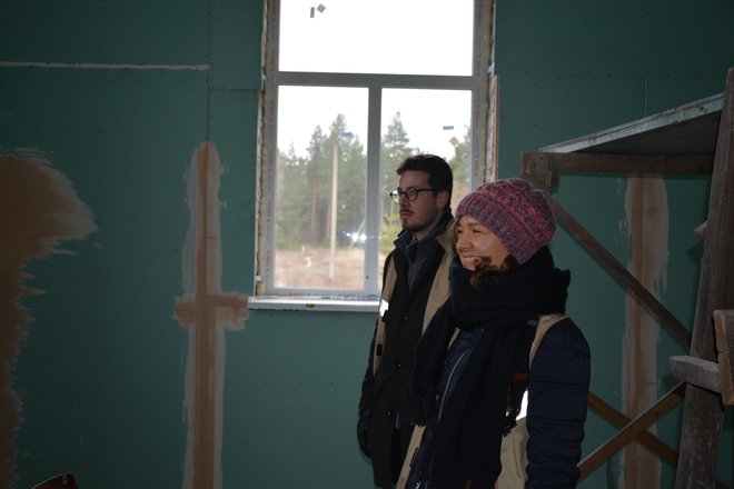 Nick Vovk je sodelavec Danskega sveta za begunce v Ukrajini. FOTO: Lilija Sannikova