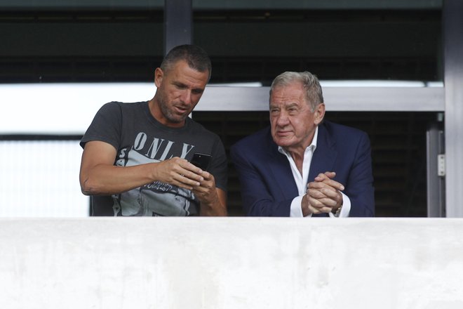 Z odhodom Milana Mandarića v izvršnem odbora kluba ne bo več niti Sebastjana Cimerotića. FOTO: Leon Vidic/Delo