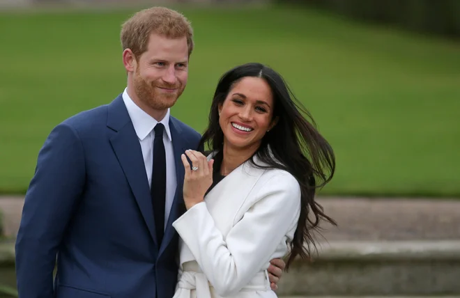 Harry in Meghan Markle sta pred dnevi razburkala svetovno javnost. FOTO: Daniel Leal-Olivas/AFP