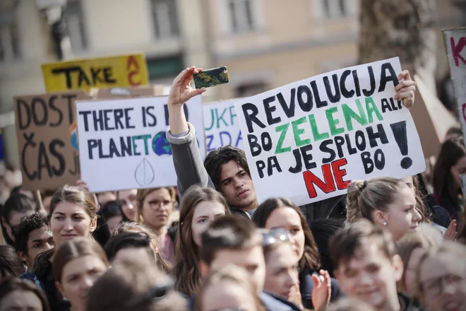 Edina posledica podnebnih protestov mladih je bila ustanovitev komisije za prestrukturiranje premogovnih regij. FOTO: Uroš Hočevar