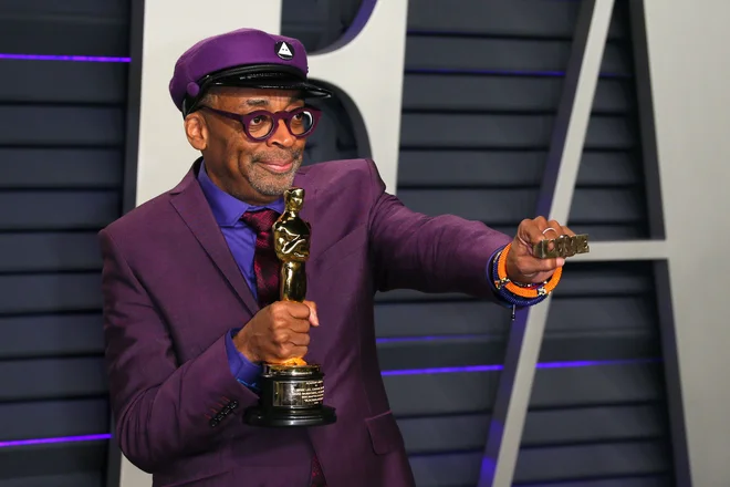 Spike Lee je prejel tudi oskarja za scenarij za film <em>Črni KKKlanovec</em>. FOTO: Jean-Baptiste Lacroix/AFP