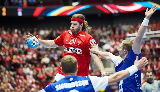Mikkel Hansen se z Dansko še ni veselil zmage. FOTO: Reuters