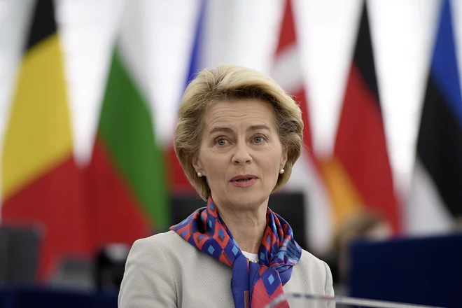 Bo morala posredovati predsednica Evropske komisije Ursula von der Leyen? Foto Frederick Florin Afp