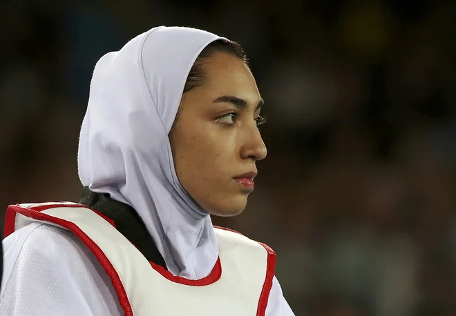 Enaindvajsetletna Kimia Alizadeh bo odslej živela na Nizozemskem. FOTO: Reuters