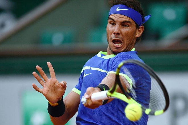Na uvodni turnir leta za grand slam prihaja Rafael Nadal s popotnico 1. mesta svetovne teniške lestvice. FOTO: AFP