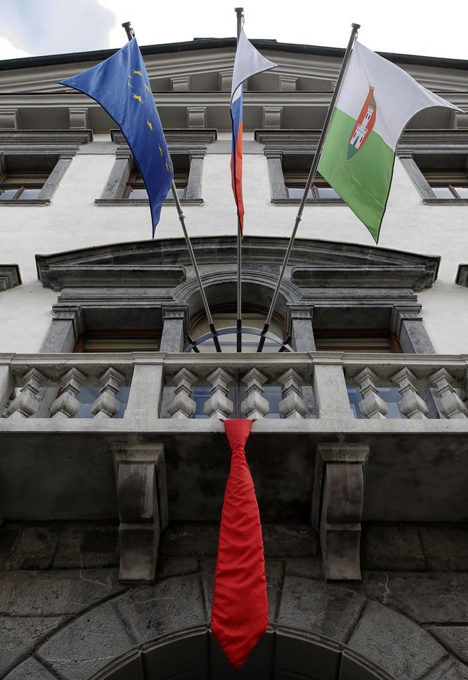 Ljubljana se je tako pridružila tudi nekaterim drugim članicam in mestom. Foto Blaž Samec