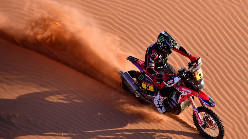 Fotografija: Ricky Brabec je prvi Američan, ki je slavil zmago na reliju Dakar. FOTO: AFP