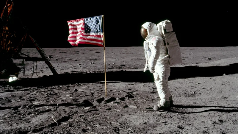Fotografija: Astronavt Buzz Aldrin FOTO: Neil Armstrong/Nasa/Reuters
