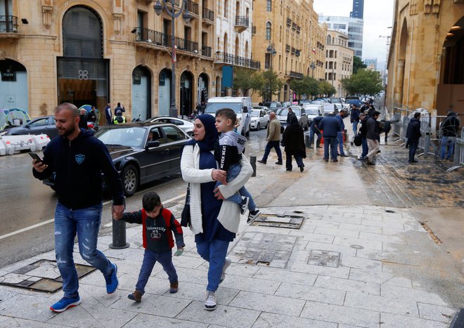 Libanonci imajo dovolj vladanja političnih elit. FOTO: Mohamed Azakir/Reuters