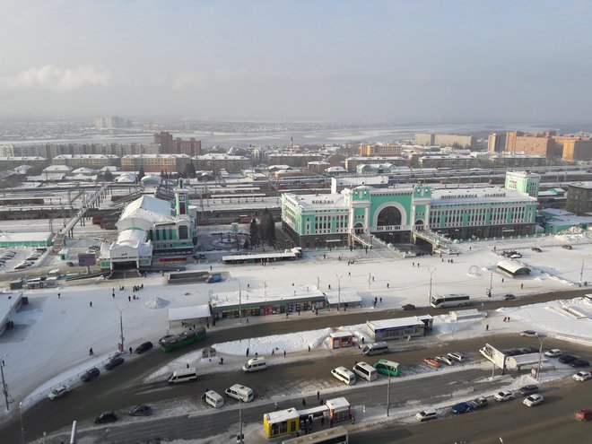 Novosibirsk je tretje največje rusko mesto in središče Sibirije. FOTO: Alen Steržaj