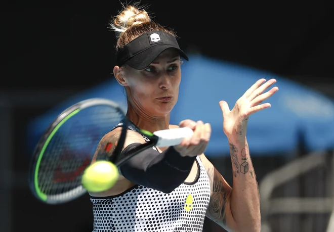 Polona Hercog je brez težav dobila dvoboj prvega kola na OP Avstralije. FOTO: Reuters