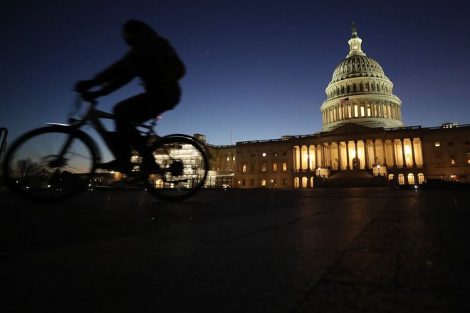 Washingtonski Capitol Hill FOTO: Chip Somodevilla/AFP