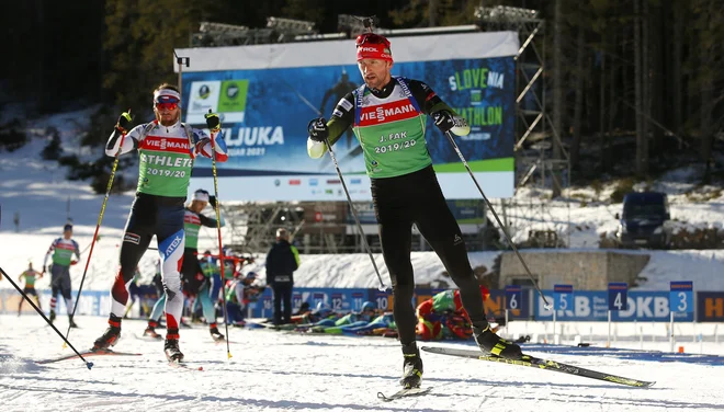 Naš vodilni biatlonec se na domačem prizorišču želi pokazati v lepi luči. FOTO: Matej Družnik/Delo