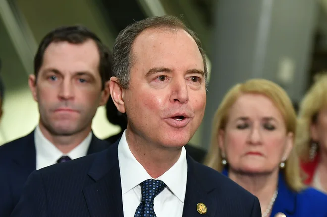 Adam Schiff, ki je vodil preiskavo, je razložil razloge za obtožnico. FOTO: AFP